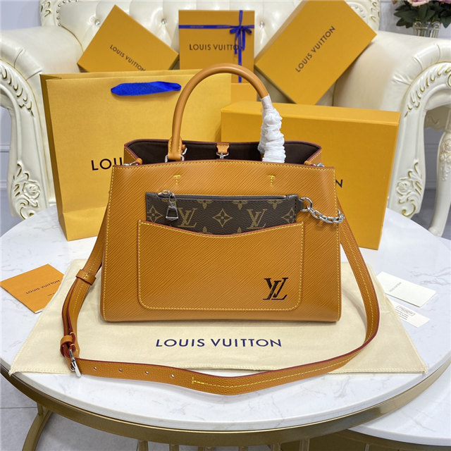 Louis Vuitton Marelle Tote MM Gold Honey Louis Vuitton Marelle Tote MM Gold Honey