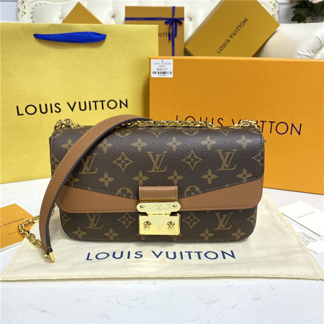 Louis Vuitton Marceau Chain Handbag Caramel Louis Vuitton Marceau Chain Handbag Caramel