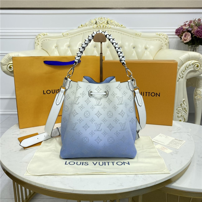 Louis Vuitton Muria Bucket Bag Gradient Blue Louis Vuitton Muria Bucket Bag Gradient Blue
