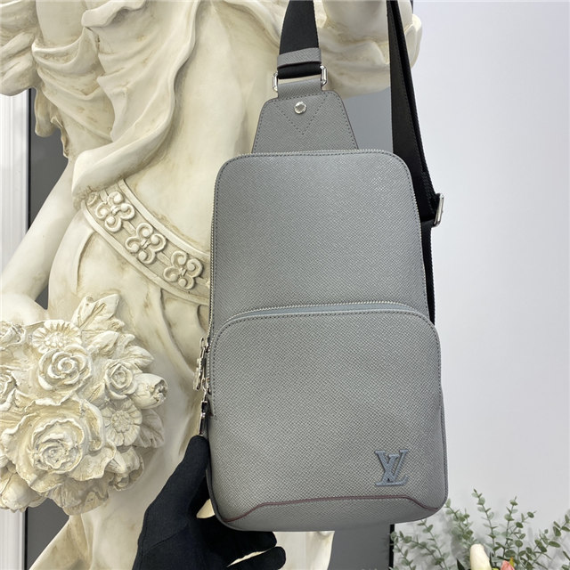 Louis Vuitton Avenue Sling Bag Grey Louis Vuitton Avenue Sling Bag Grey