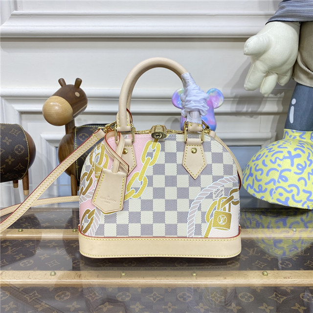 Louis Vuitton Alma BB Damier Azur N40472 Louis Vuitton Alma BB Damier Azur N40472