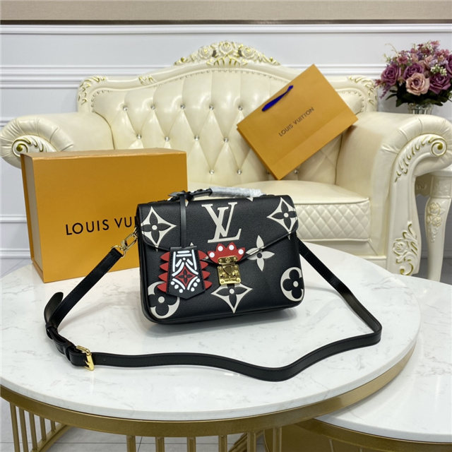 Louis Vuitton Crafty Pochette Metis Black Louis Vuitton Crafty Pochette Metis Black