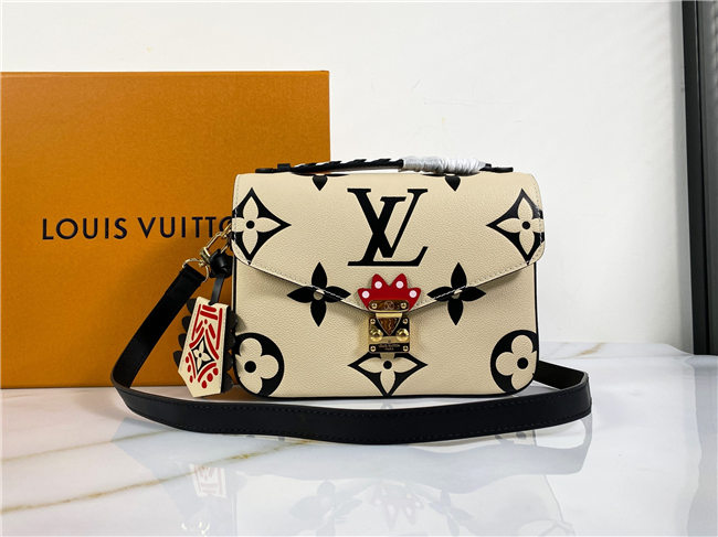 Louis Vuitton Crafty Pochette Metis Cream Louis Vuitton Crafty Pochette Metis Cream