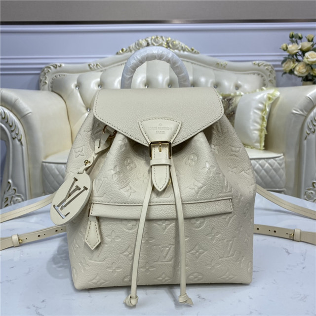 Louis Vuitton Montsouris Backpack Monogram Empreinte New Creme Louis Vuitton Montsouris Backpack Monogram Empreinte New Creme