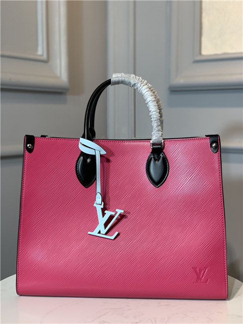 Louis Vuitton Onthego MM Epi Leather Pivoine Louis Vuitton Onthego MM Epi Leather Pivoine