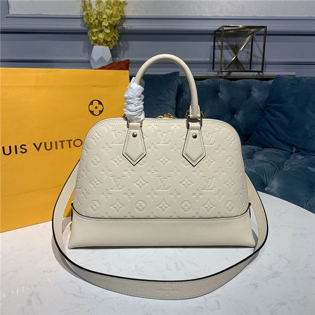 Louis Vuitton Neo Alma PM Monogram Empreinte leather Creme Louis Vuitton Neo Alma PM Monogram Empreinte leather Creme