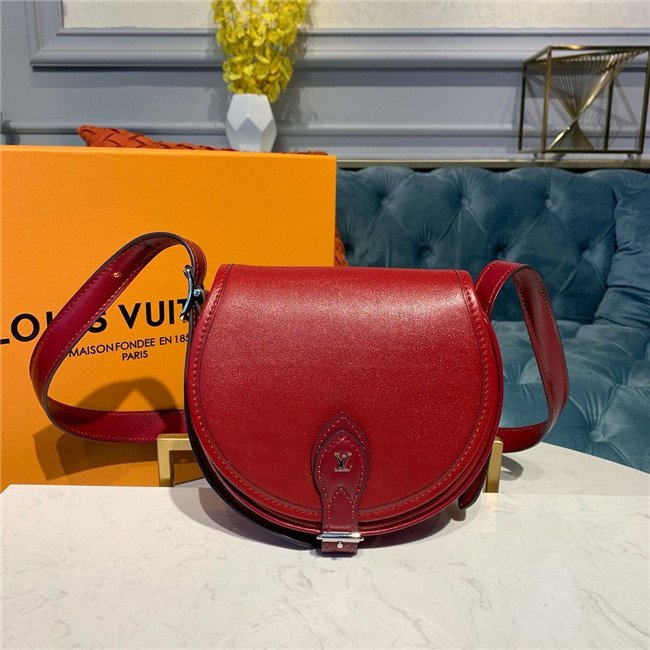 Louis Vuitton Tambourin Small Round Lightweight Cross Shoulder Bag Rouge Louis Vuitton Tambourin Small Round Lightweight Cross Shoulder Bag Rouge