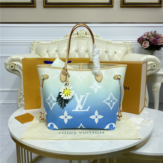 Louis Vuitton Neverfull MM Blue Louis Vuitton Neverfull MM Blue