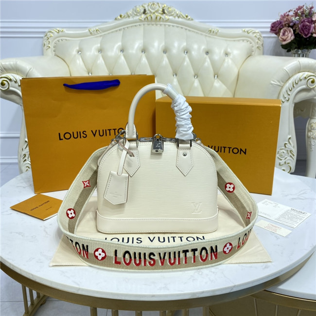Louis Vuitton Alma BB Epi Leather Quartz Louis Vuitton Alma BB Epi Leather Quartz