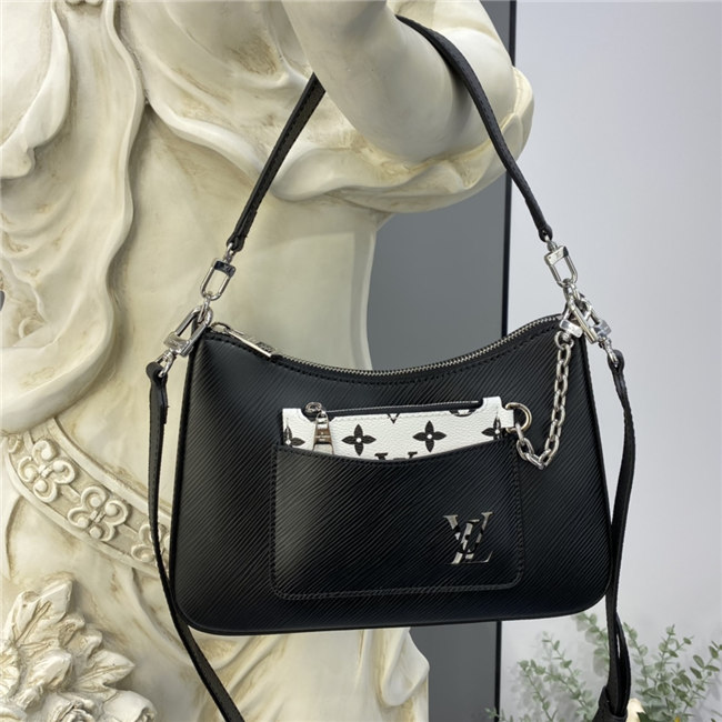 Louis Vuitton Marelle Epi Leather Black Louis Vuitton Marelle Epi Leather Black