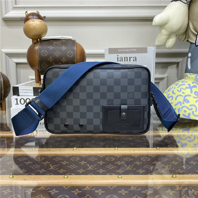 Louis Vuitton Alpha Messenger Damier Graphite Canvas N40188 Louis Vuitton Alpha Messenger Damier Graphite Canvas N40188