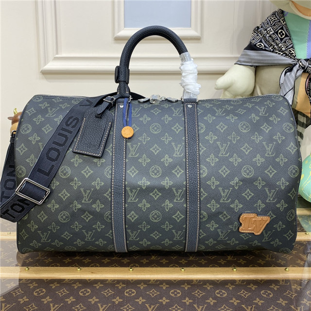 Louis Vuitton Keepall Bandouliere 50 Dark Green Louis Vuitton Keepall Bandouliere 50 Dark Green