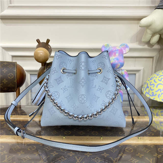 Louis Vuitton Bella Bucket Bag Mahina Olympe Blue Louis Vuitton Bella Bucket Bag Mahina Olympe Blue