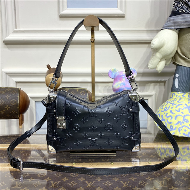 Louis Vuitton Side Trunk Black Leather Louis Vuitton Side Trunk Black Leather