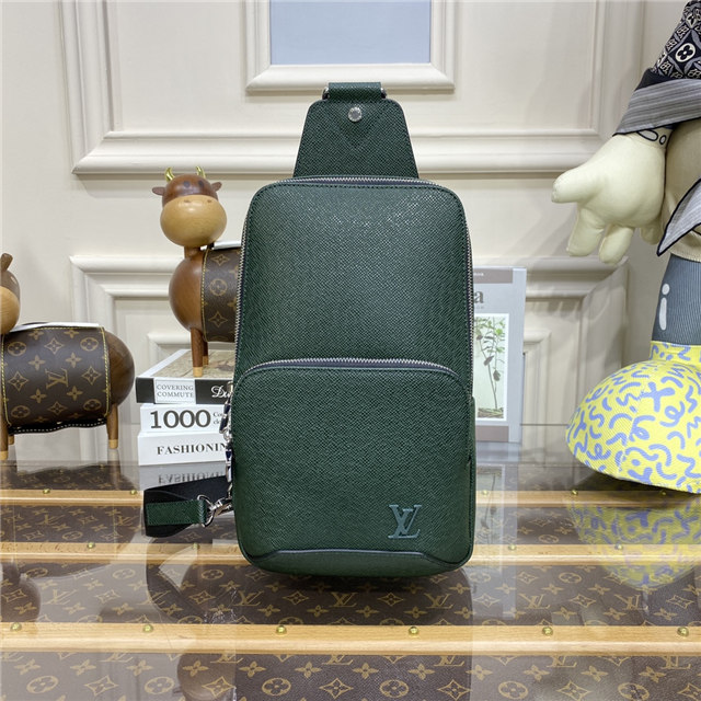 Louis Vuitton Avenue Sling Bag Taiga Leather – Men (Epicea) Louis Vuitton Avenue Sling Bag Taiga Leather – Men (Epicea)