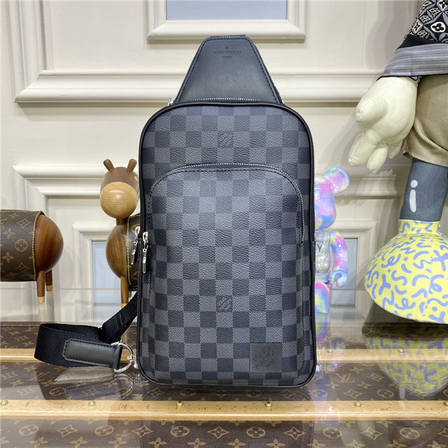 Louis Vuitton Avenue Slingbag Damier Graphite Canvas Louis Vuitton Avenue Slingbag Damier Graphite Canvas