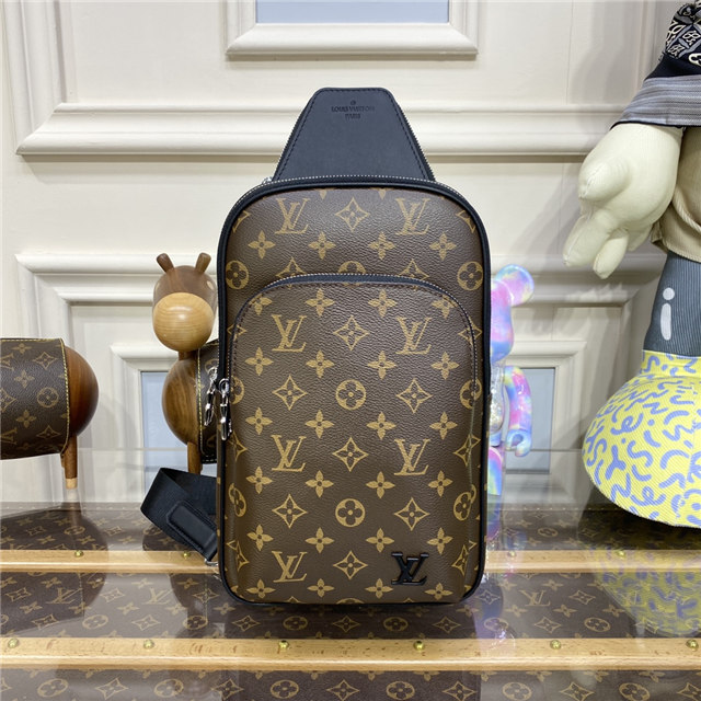 Louis Vuitton Avenue Slingbag Monogram Macassar Canvas Louis Vuitton Avenue Slingbag Monogram Macassar Canvas