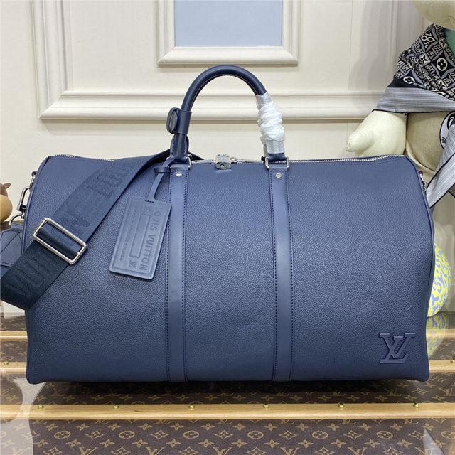 Louis Vuitton Aerogram Leather Keepall Bandouliere 50 (Varied Colors) Louis Vuitton Aerogram Leather Keepall Bandouliere 50 (Varied Colors)