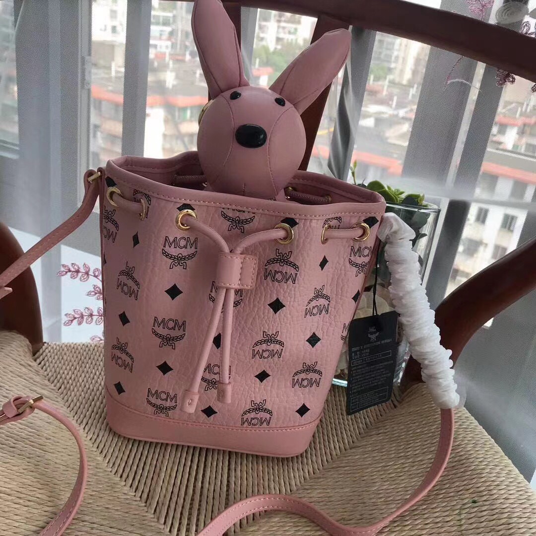 MCM WORLDWIDE CROSSBODY BAG pink MCM WORLDWIDE CROSSBODY BAG pink