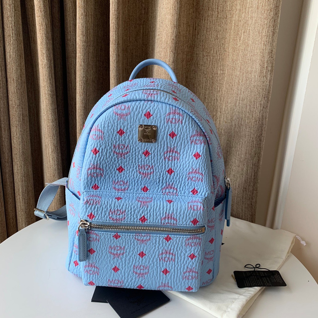 MCM WORLDWIDE BACKPACK BIUE MCM WORLDWIDE BACKPACK BIUE