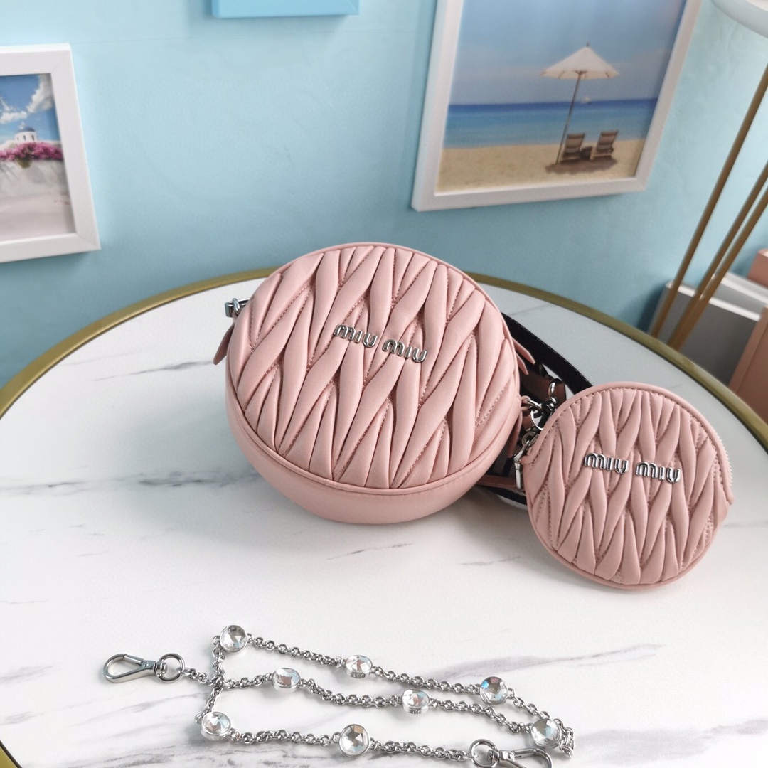 MIUMIU CROSSBODY BAG pink MIUMIU CROSSBODY BAG pink