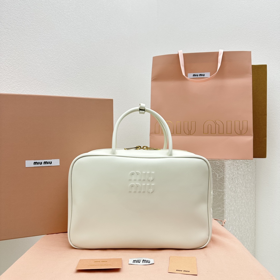 MIU MIU HANDBAG white MIU MIU HANDBAG white