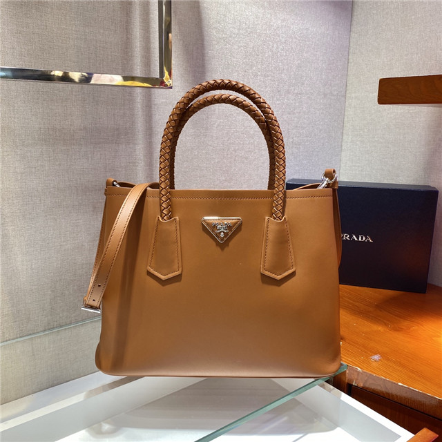 Prada Medium Double Tote Braided Handles (Varied Colors) 1BG776 Prada Medium Double Tote Braided Handles (Varied Colors) 1BG776