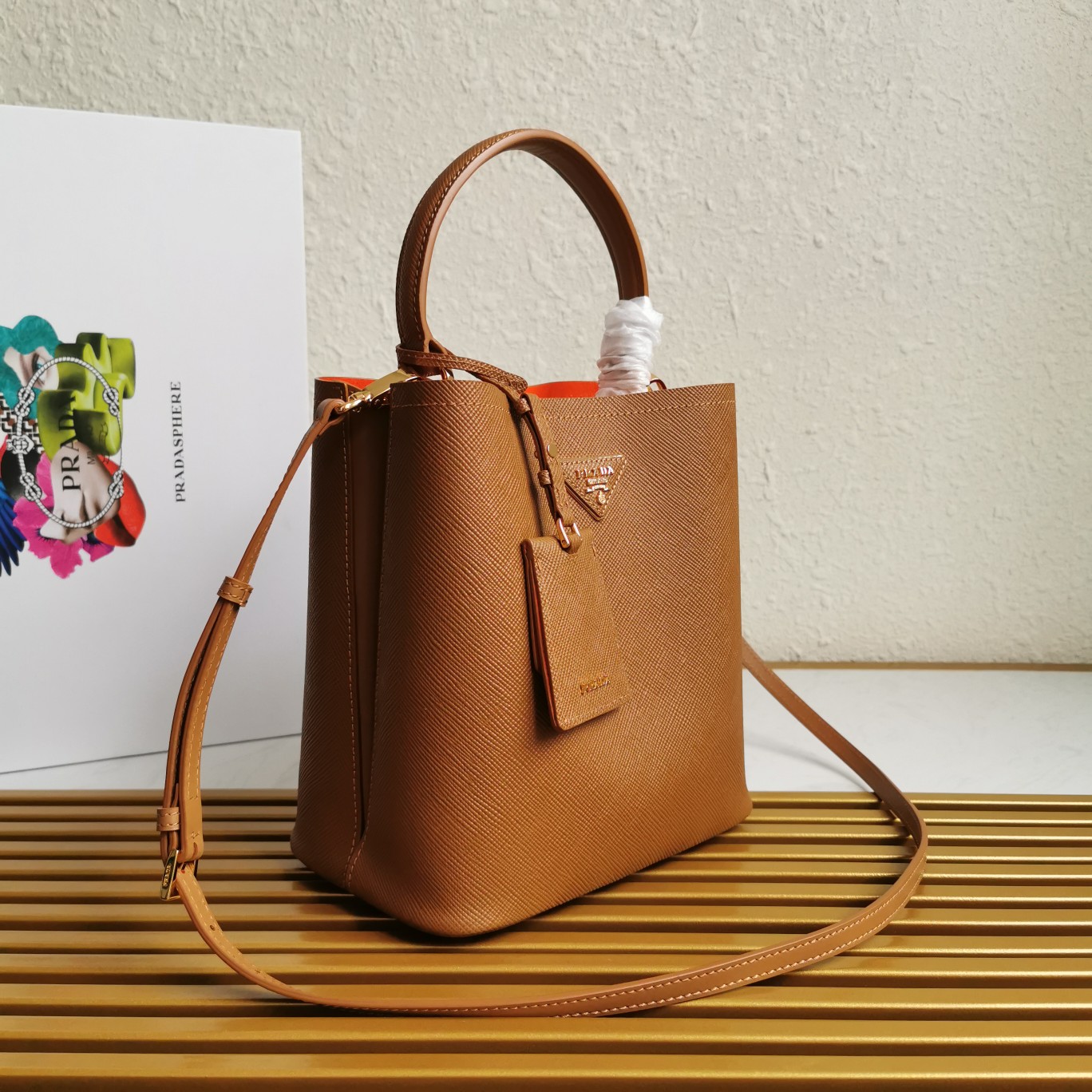 PRADA HANDBAG brown PRADA HANDBAG brown