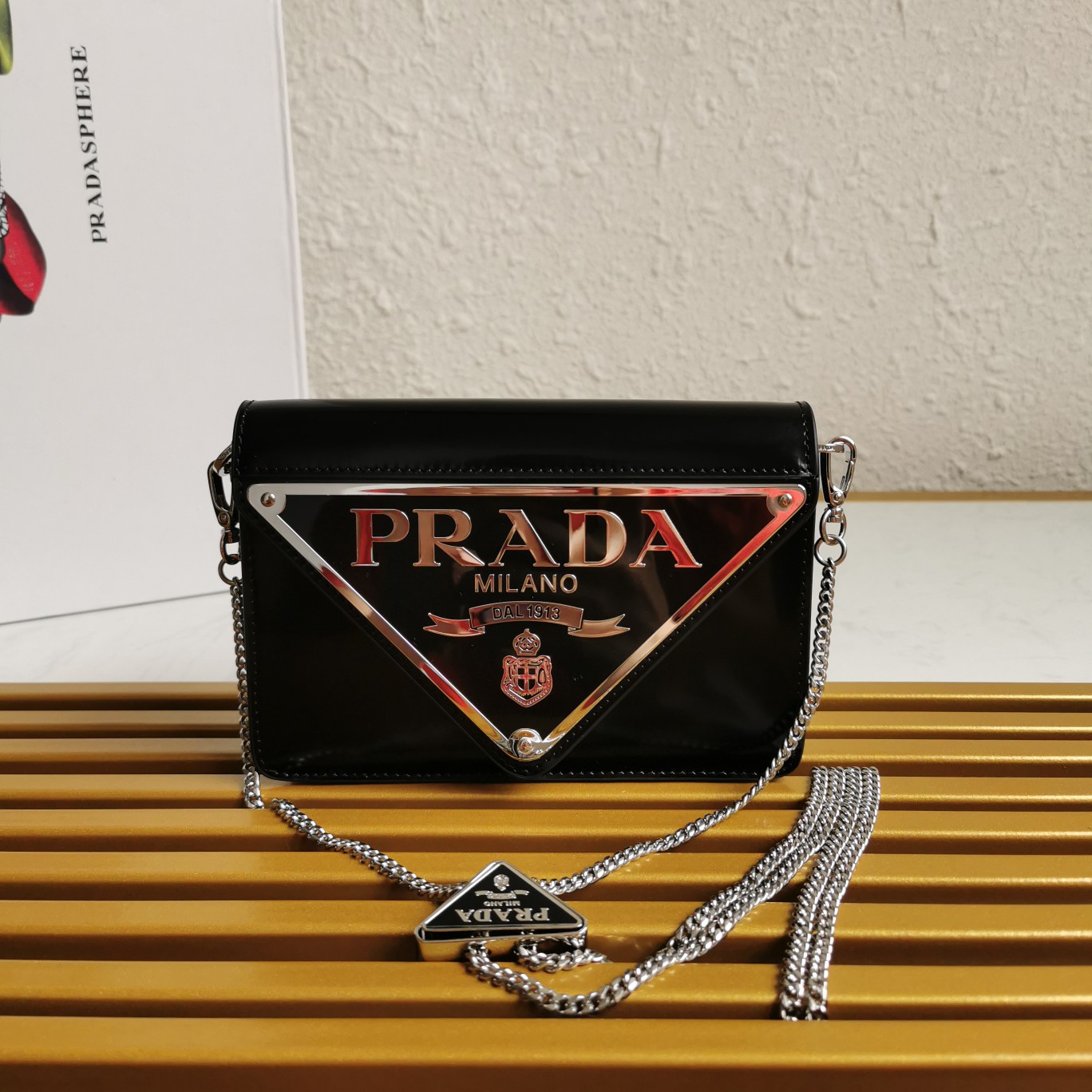 PRADA CROSSBODY BAG MARIO black PRADA CROSSBODY BAG MARIO black