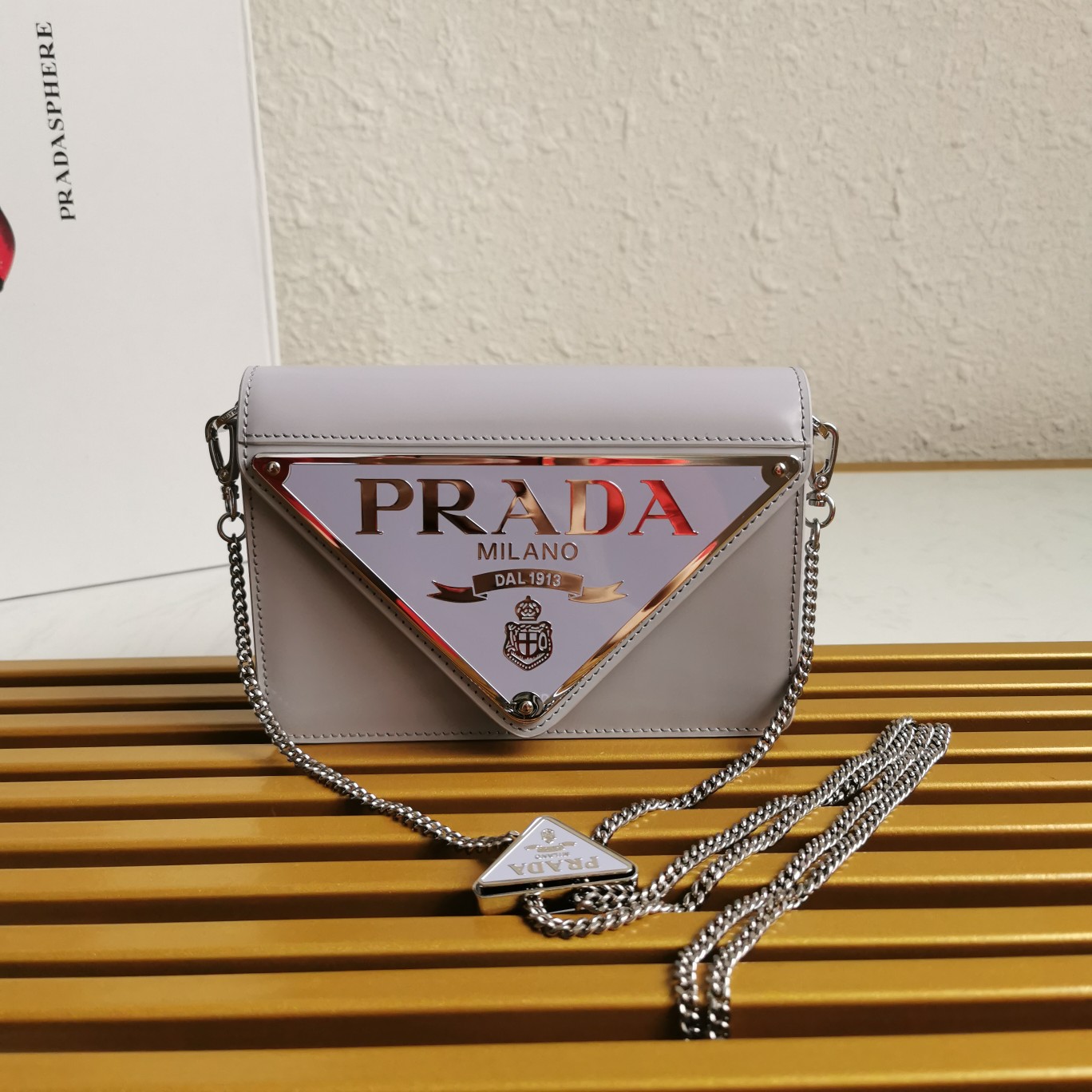 PRADA CROSSBODY BAG MARIO Lavender PRADA CROSSBODY BAG MARIO Lavender