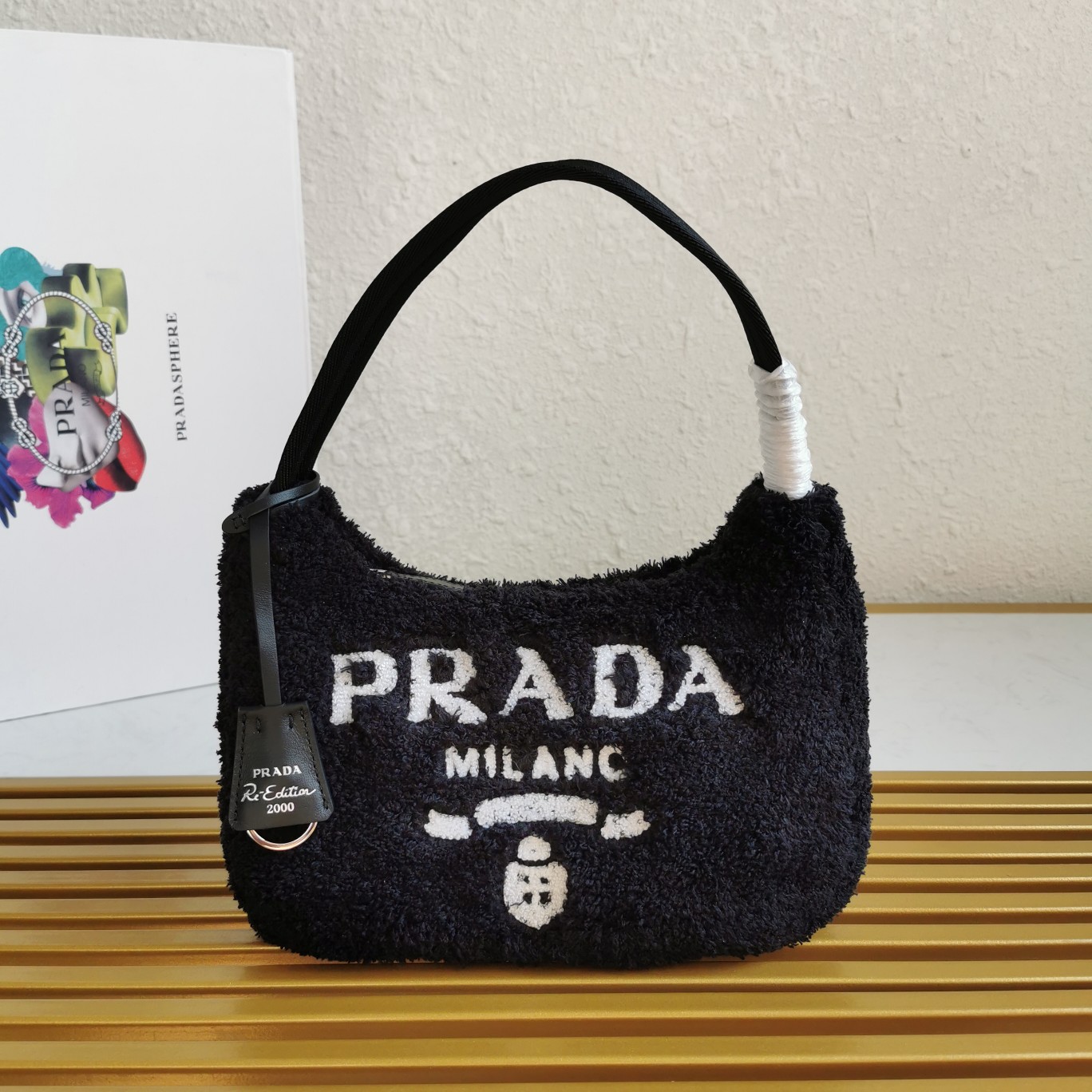 PRADA HANDBAG TOTE black PRADA HANDBAG TOTE black
