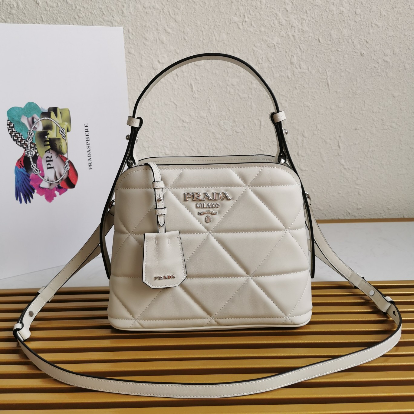 PRADA HANDBAG MATINEE white PRADA HANDBAG MATINEE white