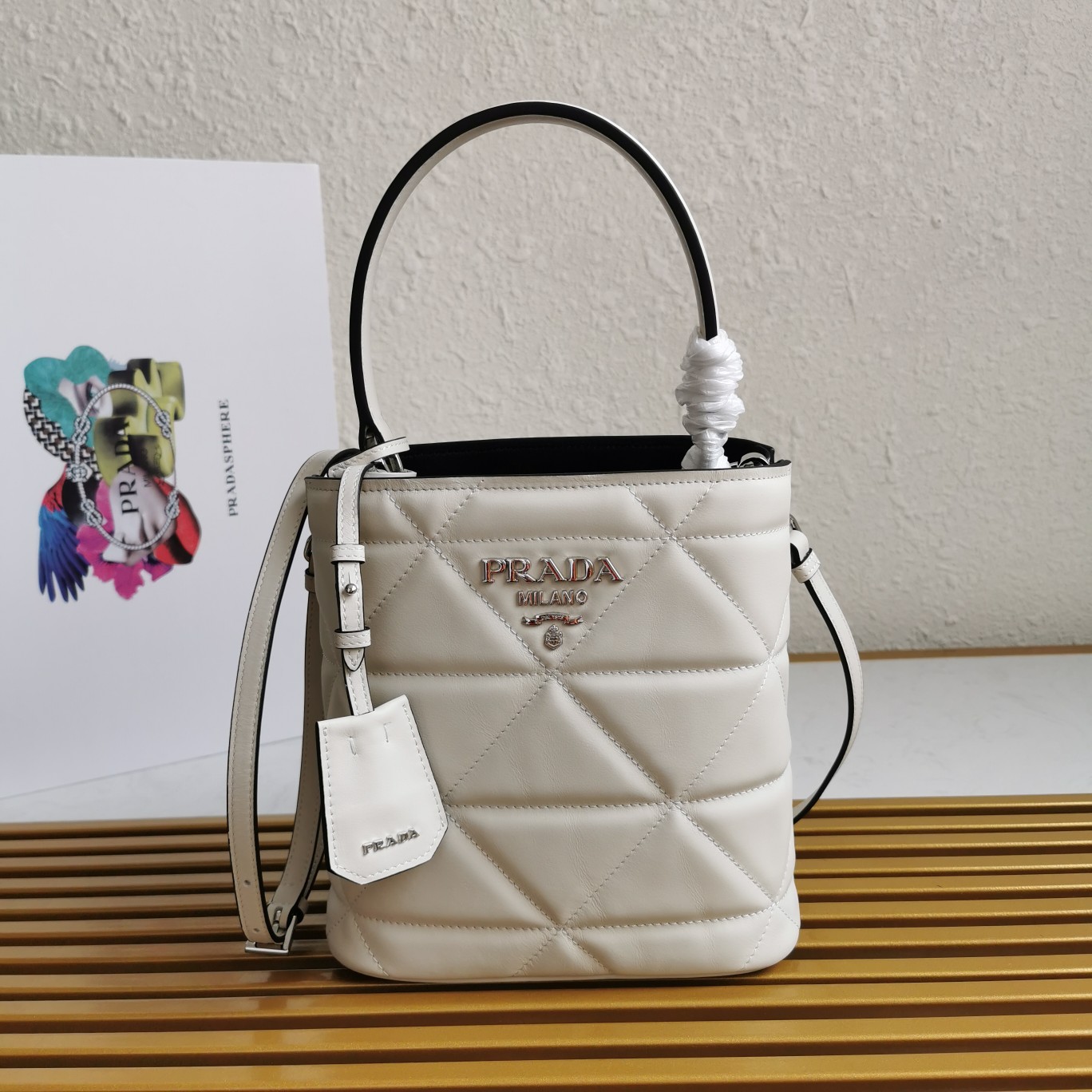 PRADA HANDBAG WHITE PRADA HANDBAG WHITE