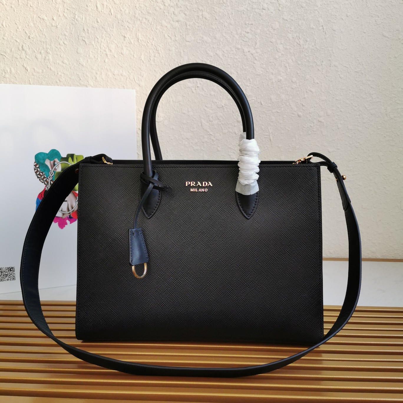 PRADA HANDBAG CLASSIC black PRADA HANDBAG CLASSIC black