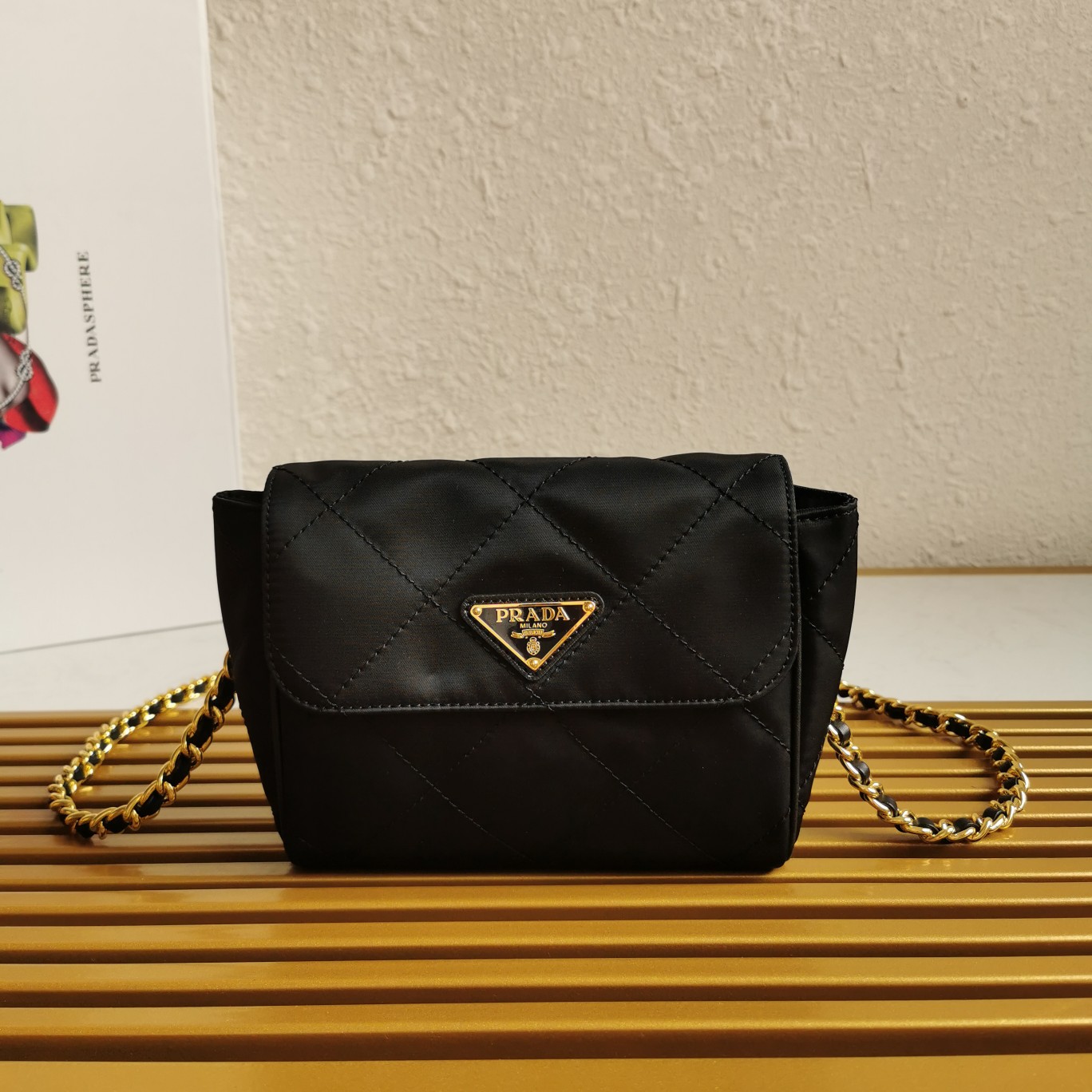 PRADA crossbody bag black PRADA crossbody bag black