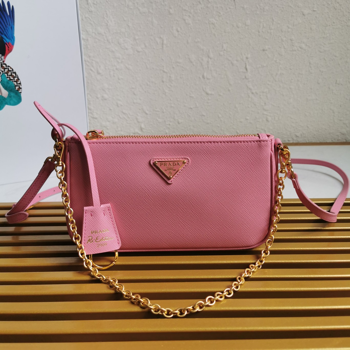 PRADA CROSSBODY BAG pink PRADA CROSSBODY BAG pink
