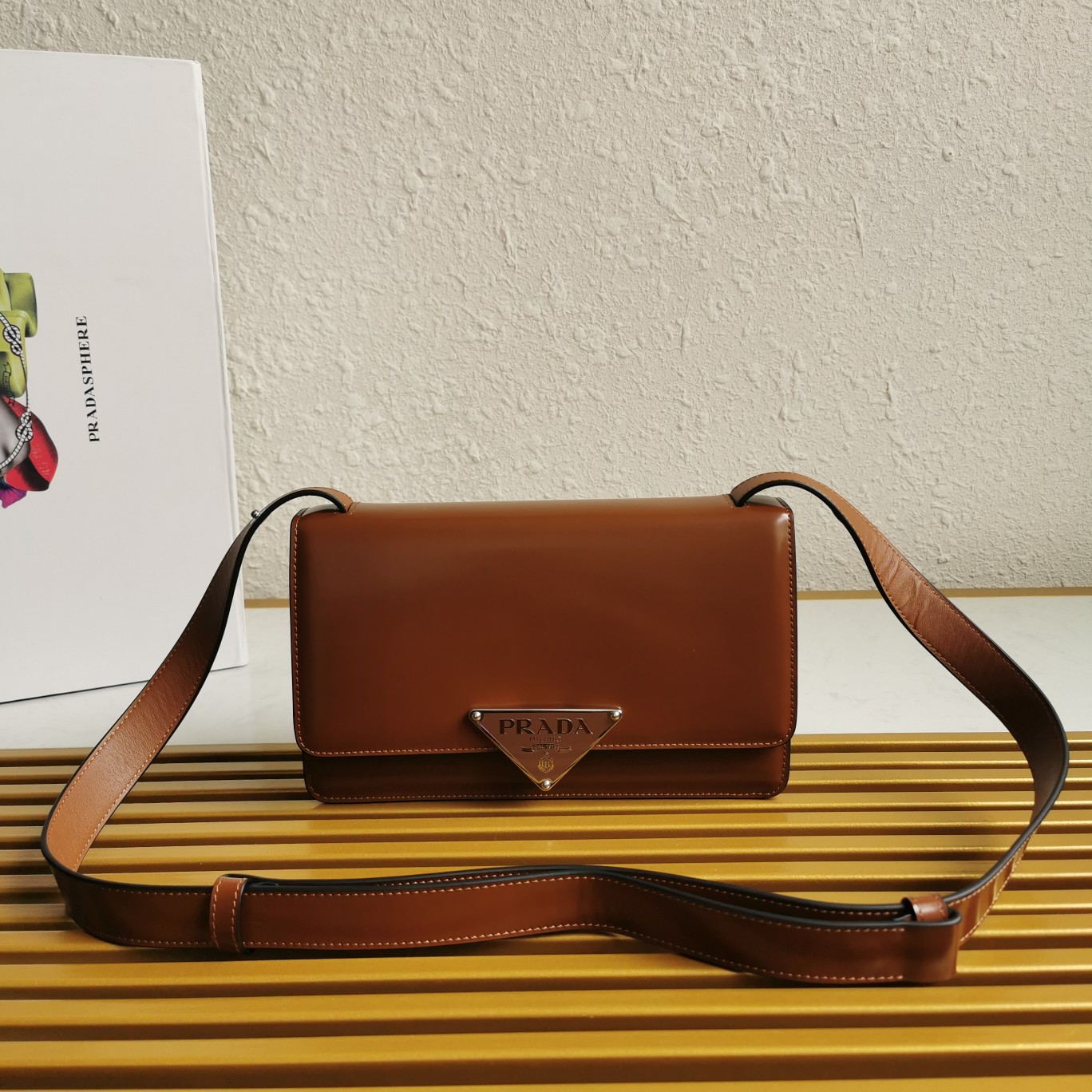 PRADA CROSSBODY BAG brown PRADA CROSSBODY BAG brown
