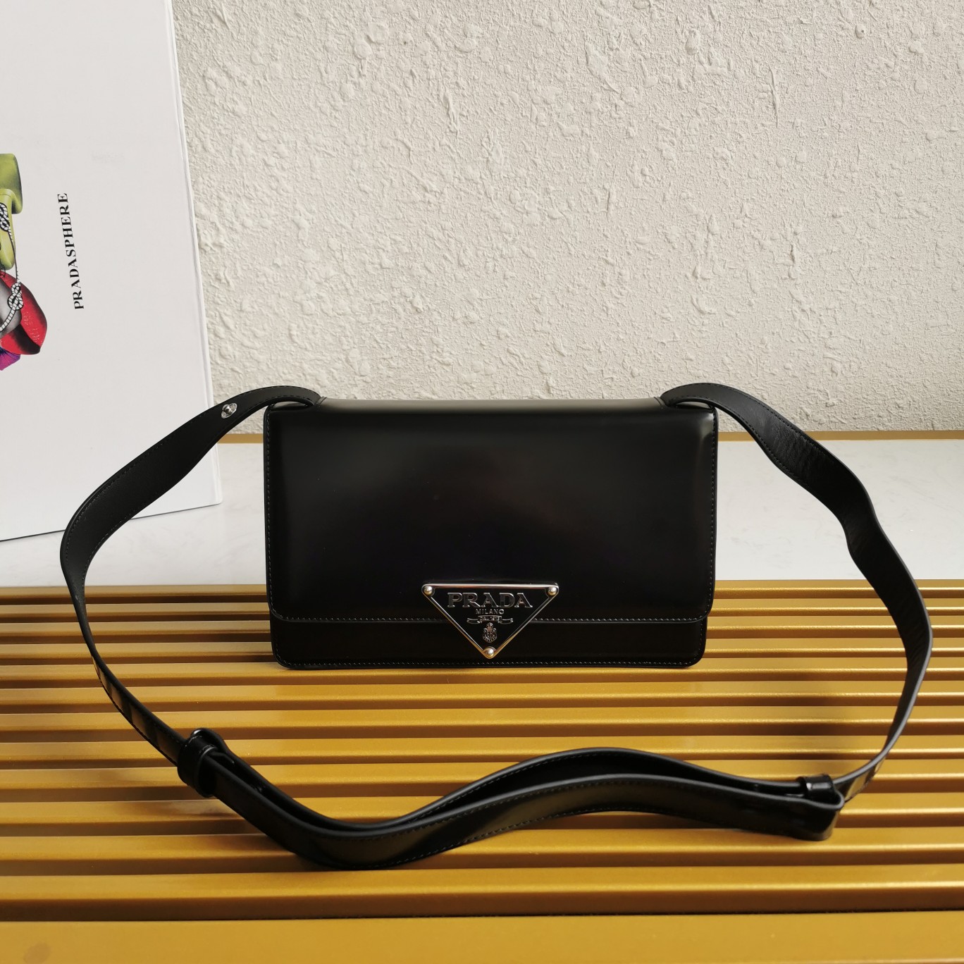 PRADA CROSSBODY BAG black PRADA CROSSBODY BAG black