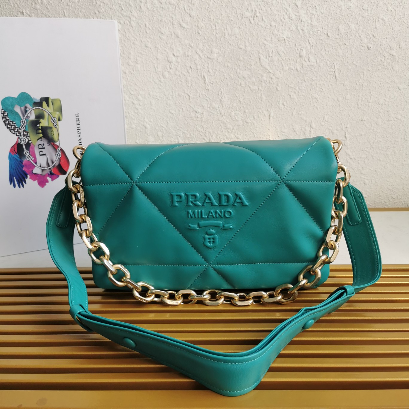 PRADA CROSSBODY BAG green PRADA CROSSBODY BAG green