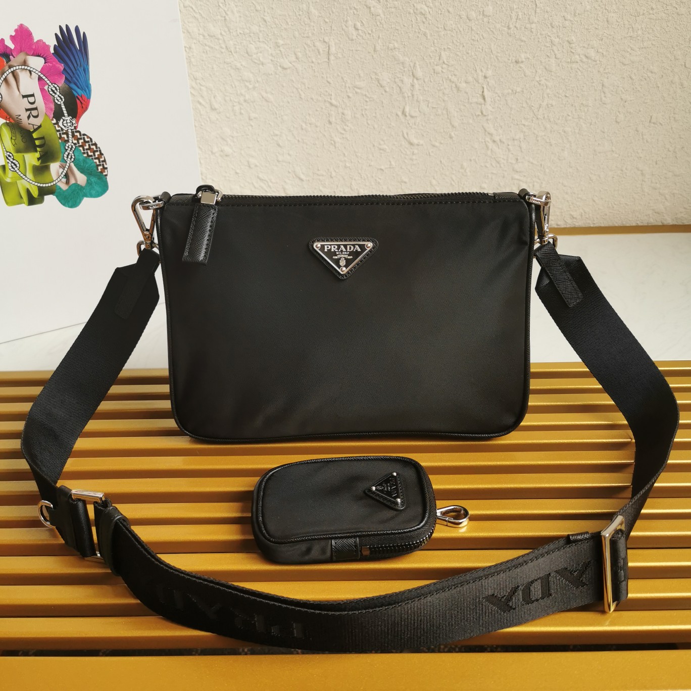 PRADA HANDBAG men’s black PRADA HANDBAG men’s black