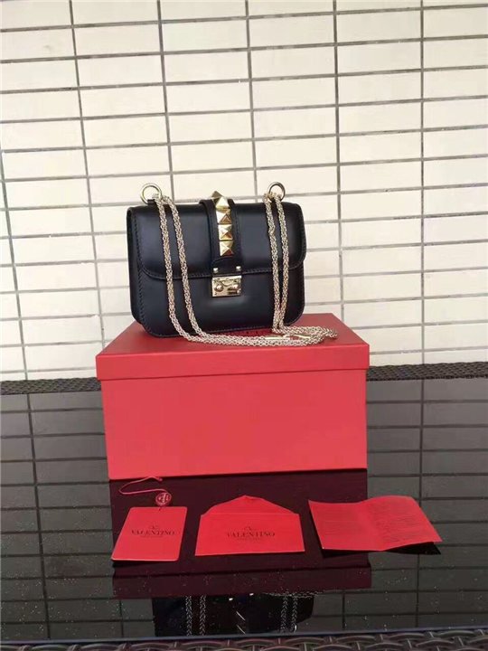 Valentino Garavani Small Chain Cross Body Bag (Varied Colors) Valentino Garavani Small Chain Cross Body Bag (Varied Colors)