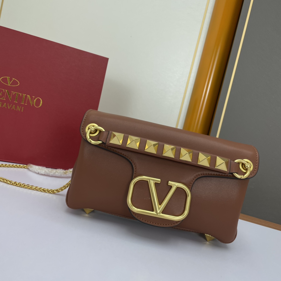 VALENTINO CROSSBODY BAG brown VALENTINO CROSSBODY BAG brown