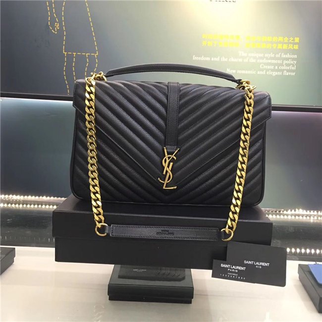 Yves Saint Laurent Classic Large Bag Leather (Varied Colors) Yves Saint Laurent Classic Large Bag Leather (Varied Colors)