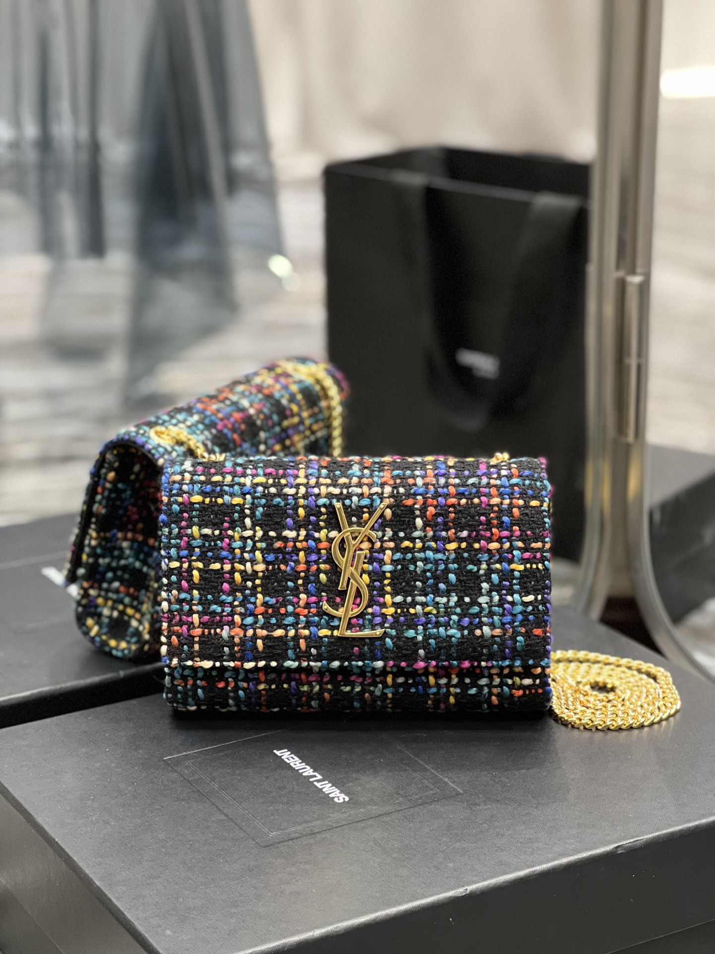 YVES SAINT LAURENT CROSSBODY BAG Multicolor YVES SAINT LAURENT CROSSBODY BAG Multicolor
