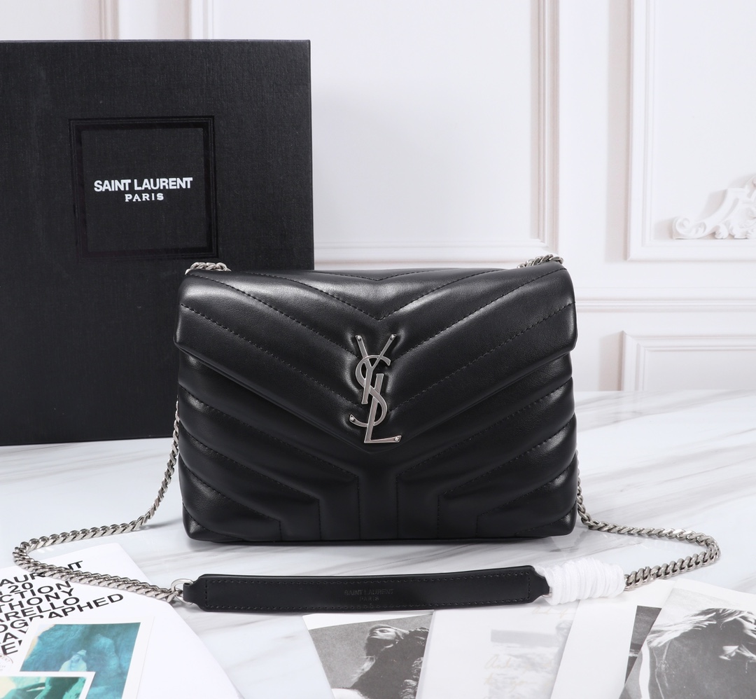 YVES SAINT LAURENT CROSSBODY BAG Black YVES SAINT LAURENT CROSSBODY BAG Black