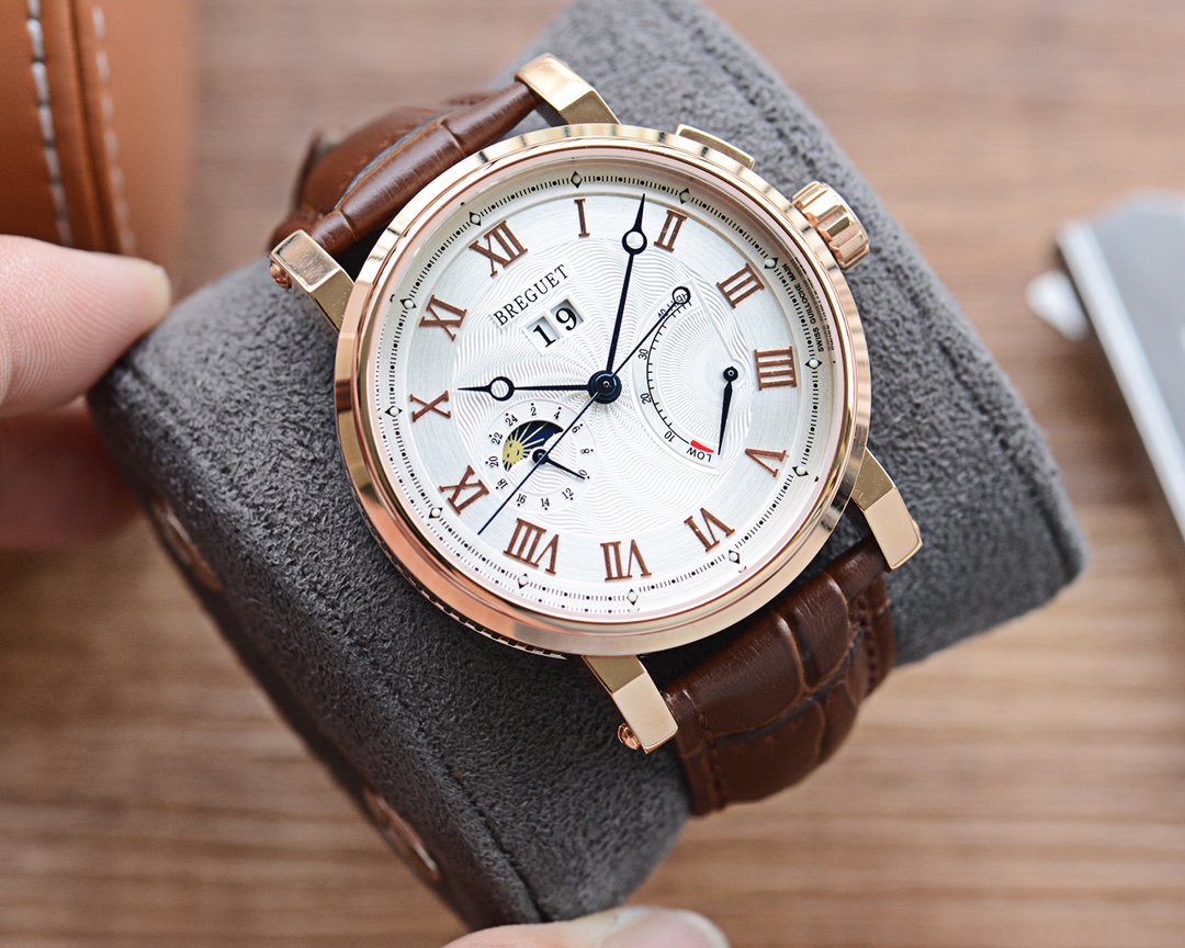 Breguet Day, Moon, and Stars Series Men’s Mechanical Wristwatch Breguet Day, Moon, and Stars Series Men’s Mechanical Wristwatch