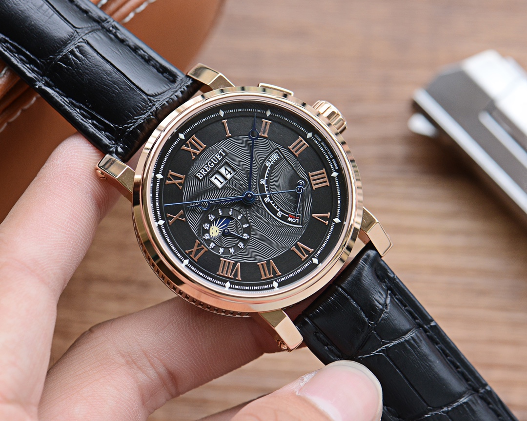 Breguet Day, Moon, and Stars Series Men’s Mechanical Wristwatch Breguet Day, Moon, and Stars Series Men’s Mechanical Wristwatch