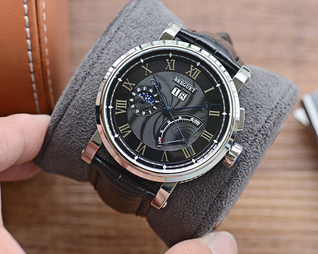 Breguet Day, Moon, and Stars Series Men’s Mechanical Wristwatch Breguet Day, Moon, and Stars Series Men’s Mechanical Wristwatch
