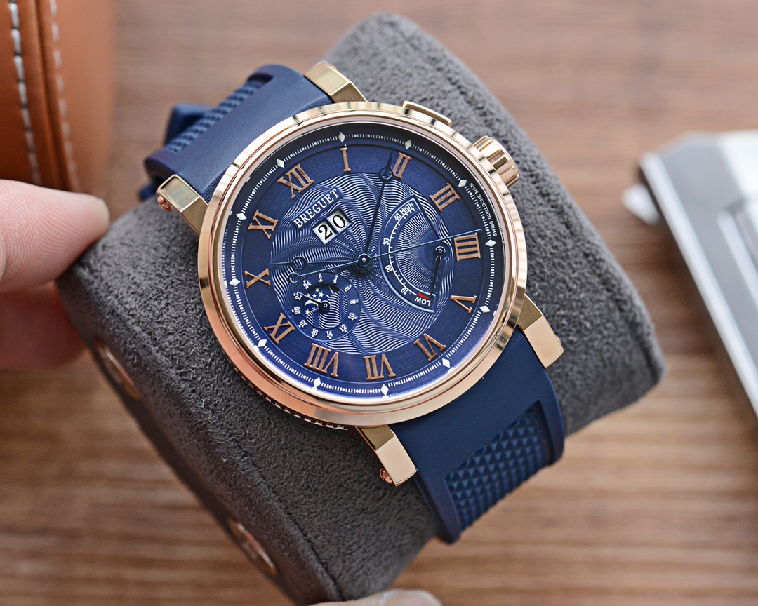 Breguet Day, Moon, and Stars Series Men’s Mechanical Wristwatch Breguet Day, Moon, and Stars Series Men’s Mechanical Wristwatch