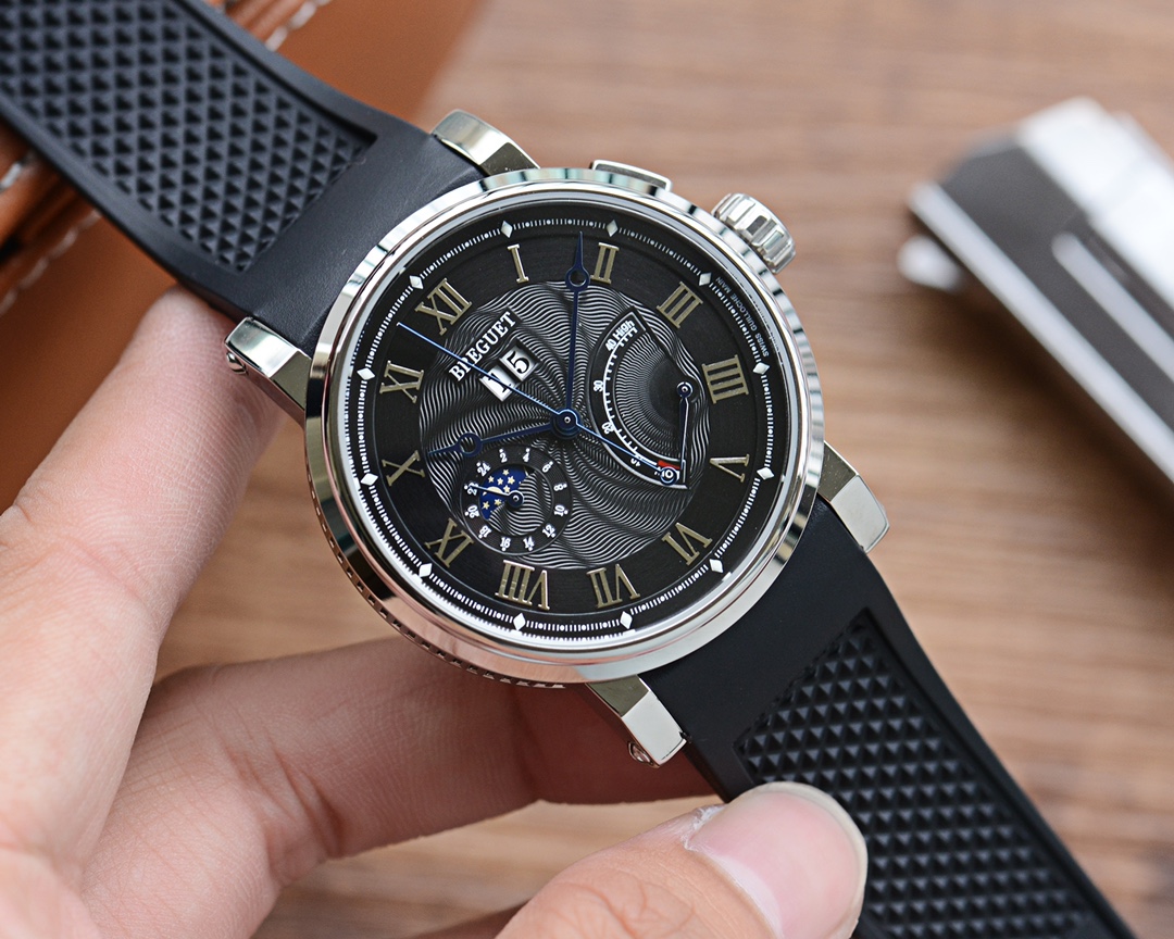 Breguet Day, Moon, and Stars Series Men’s Mechanical Wristwatch Breguet Day, Moon, and Stars Series Men’s Mechanical Wristwatch